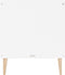 Bopita Indy bedbank 70x140 - Wit/Naturel