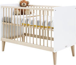 Bopita Indy Ledikant - 60 x 120 cm - Wit/Naturel