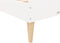 Bopita Indy peuterbed 70x140 - Wit/Naturel