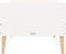 Bopita Indy peuterbed 70x140 - Wit/Naturel