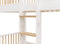 Bopita Ivo stapelbed 90x200 - Wit/Naturel