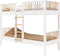 Bopita Ivo stapelbed 90x200 - Wit/Naturel