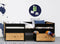 Bopita Job compactbed 90x200 incl. 2 lades 1 trap - Vintage Honey