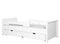Bopita Jonne bed 90x200 incl. 2 uitvalbeschermers - Wit