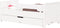 Bopita lade 70x140 - Wit