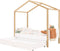 Bopita Liam huisbed 80x160 - Wit/Naturel
