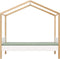 Bopita Liam huisbed 80x160 - Wit/Naturel