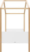 Bopita Liam huisbed 90x200 - Wit/Naturel