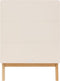 Bopita Lines bed 60x120 - Dune/Naturel