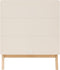 Bopita Lines bedbank 70x140 - Dune/Naturel