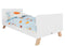 Bopita Lisa bed 90x200 - Wit/Naturel