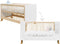 Bopita Lisa bedbank 70x140 - Wit/Naturel