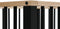 Bopita Lisa Box Met Lade - 95x75 cm. - Black/Natural