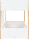 Bopita Lisa stapelbed 90x200 - Wit/Naturel
