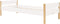 Bopita Lucas bed 90x200 - Wit/Naturel