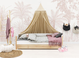 Bopita Lucas bedbank 90x200 - Wit/Naturel