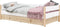 Bopita Lucas bedbank 90x200 - Wit/Naturel