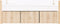 Bopita Lucas compactbed 90x200 met 3 opbergbakken - Wit/Naturel