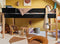Bopita Lucas halfhoogslaper 90x200 - Mat Zwart/Naturel