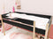 Bopita Lucas halfhoogslaper 90x200 - Mat Zwart/Naturel