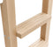 Bopita Lucas halfhoogslaper 90x200 - Mat Zwart/Naturel