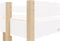 Bopita Lucas halfhoogslaper 90x200 - Wit/Naturel