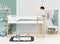 Bopita Lucas halfhoogslaper 90x200 - Wit/Naturel
