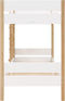 Bopita Lucas stapelbed 90x200 - Wit/Naturel