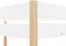 Bopita Lucas stapelbed 90x200 - Wit/Naturel