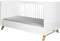 Bopita Lynn bedbank 70x140 - Wit/Naturel