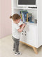 Bopita Lynn boekenkast - Wit/Naturel
