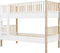 Bopita Mika combi-stapelbed 90x200 - Wit/Eiken