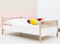 Bopita Mika twinbed 120x200 - Wit/Eiken