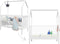 Bopita My First House Bedbank - 70x140 cm. - Wit