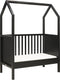 Bopita My First House Ledikant - 60x120 cm. - Matte Black