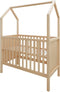 Bopita My First House Ledikant - 60x120 cm. - Matte Black