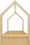 Bopita My First House Ledikant - 60x120 cm. - Matte Black