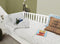 Bopita Nordic bedbank 90x200 - Wit