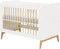 Bopita Paris Ledikant - 60x120 cm. - White/Oak