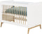 Bopita Paris Ledikant - 60x120 cm. - White/Oak