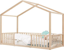 Bopita Robin huisbed 90x200 - Naturel