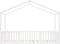 Bopita Robin huisbed 90x200 - Wit