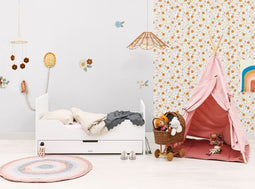 Bopita Romi peuterbed 70x140 - Wit