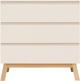 Bopita Saba commode met 3 laden - Dune/Naturel