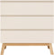 Bopita Saba commode met 3 laden - Dune/Naturel