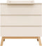 Bopita Saba commode met 3 laden - Dune/Naturel