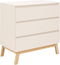 Bopita Saba commode met 3 laden - Dune/Naturel