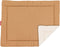 Bopita Square boxkleed wafel - Camel/Ecru