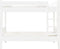 BOPITA - STAPELBED RECHTE TRAP 90x200 - COMBIFLEX - WIT