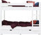 BOPITA - STAPELBED RECHTE TRAP 90x200 - COMBIFLEX - WIT
